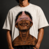 Born Broke Graphic Tee off-white