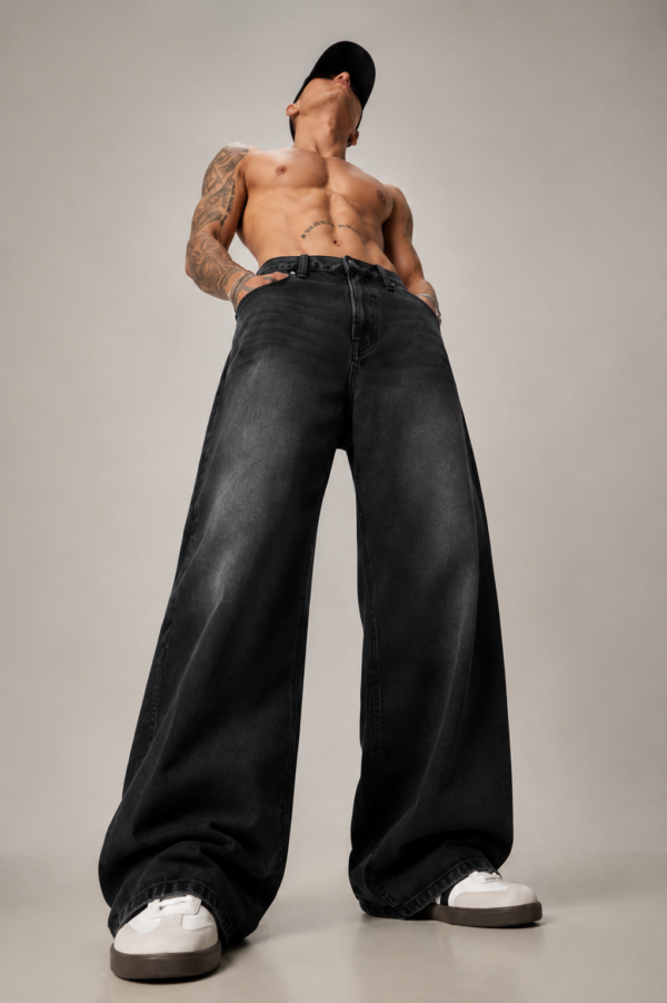 58D98CFD-4918-404F-AB06-70590E46F71B Blackout Washed Baggy Jeans
