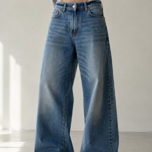 Sky Fade Baggy Jeans