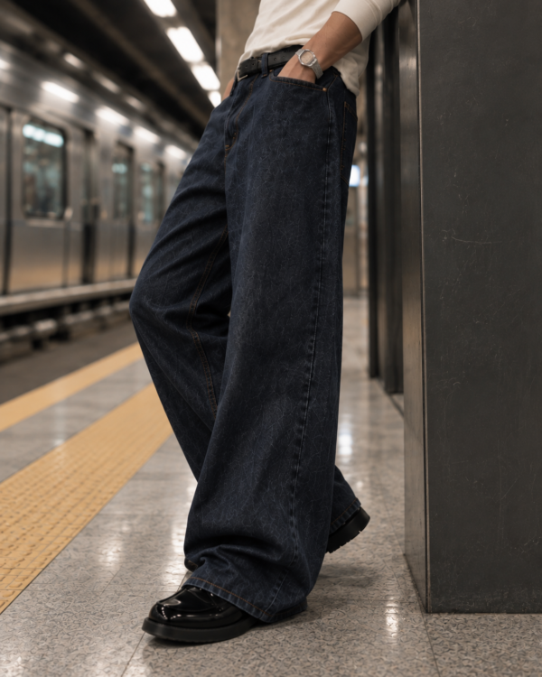 Midnight Drift Baggy Jeans