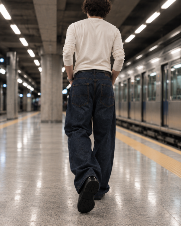 Midnight Drift Baggy Jeans