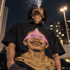 Born Broke Graphic Tee- Black