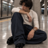 Midnight Drift Baggy Jeans