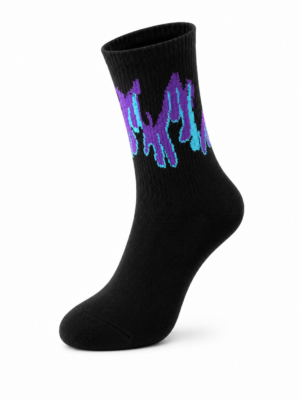 E93C205D-563E-495B-AE5D-248484F971EE.png Phantom Flame Socks – Black & Purple | Special Edition