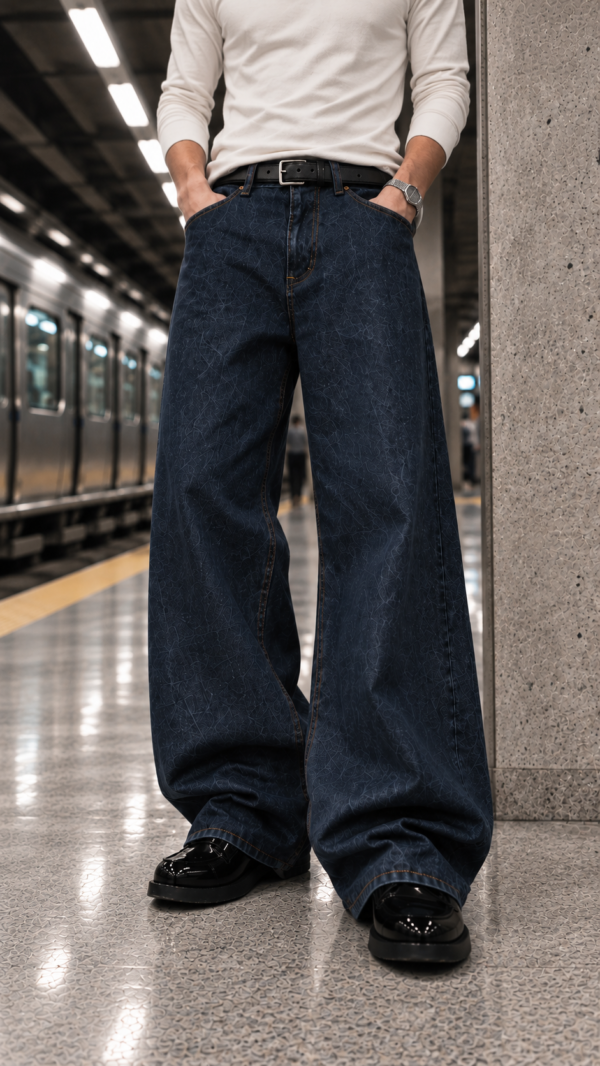 Midnight Drift Baggy Jeans