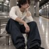 Midnight Drift Baggy Jeans
