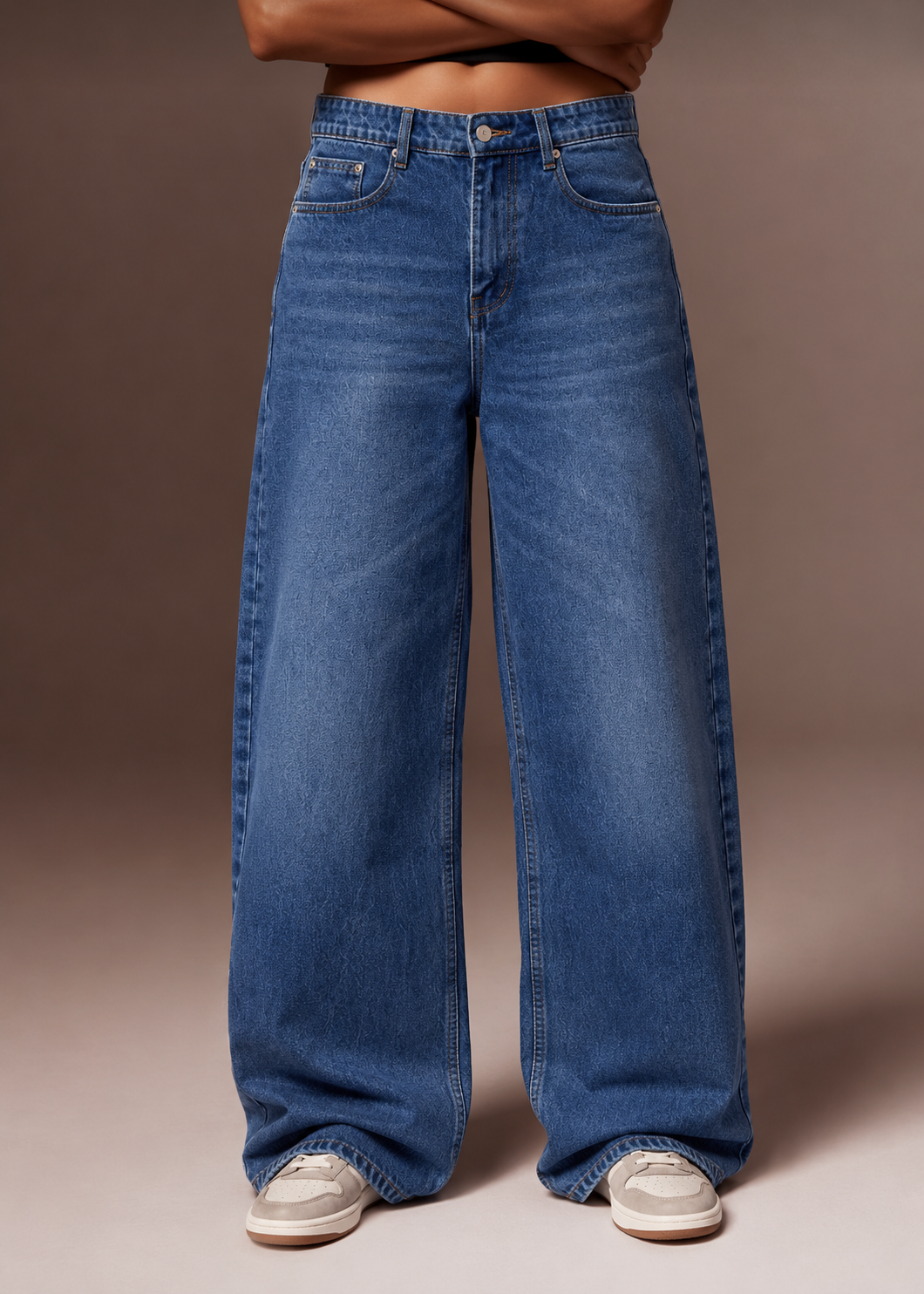 Sky Fade Wide-Fit Denim Jeans